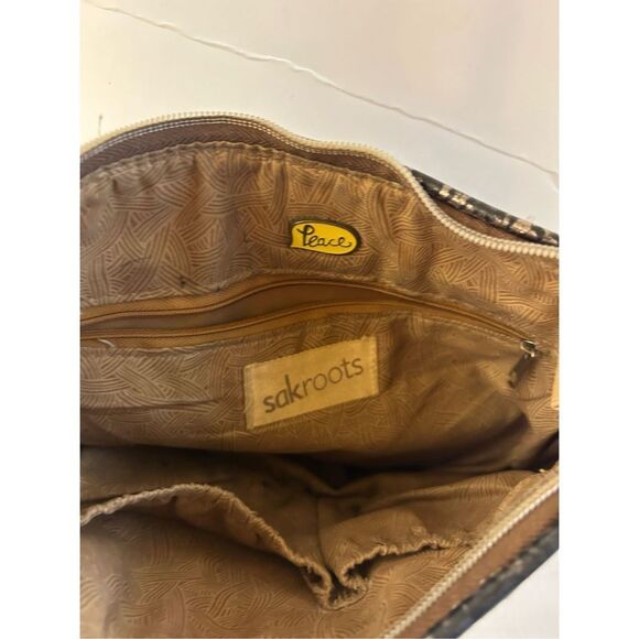 Sakroot  crossbody shoulder bag 12x10 (defect) - Picture 5 of 8